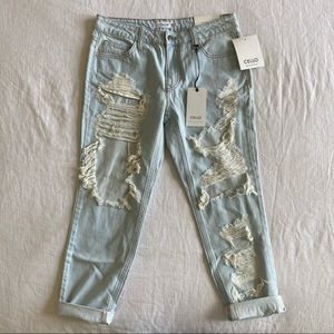 Cello Light Wash Denim